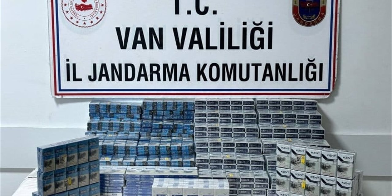 Van'da jandarma ekiplerinin kaçakçılık operasyonlarında 95 şüpheli yakalandı