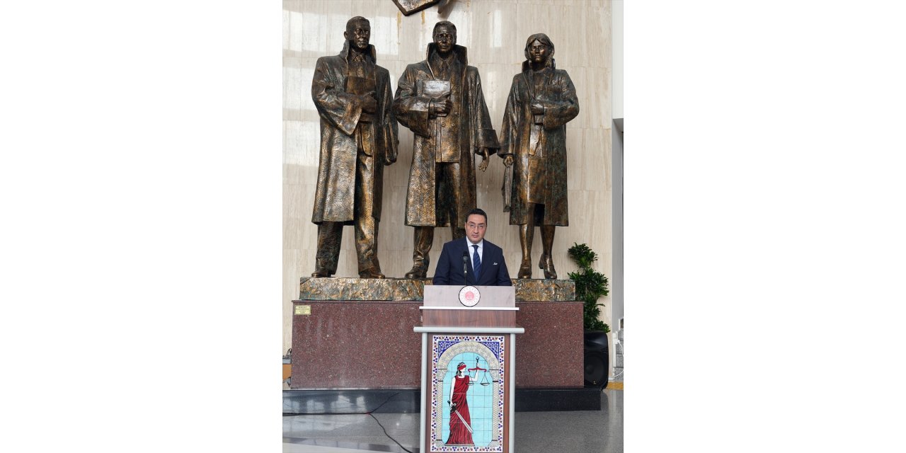 İstanbul Bölge Adliyesi Başkanlığına atanan Hazar Turan Alim için Bakırköy Adliyesi'nde veda töreni