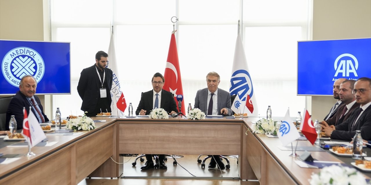 Anadolu Ajansı ve İstanbul Medipol Üniversitesi arasında iş birliği protokolü imzalandı