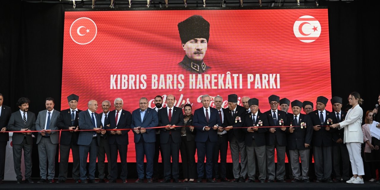 Keçiören'de "Kıbrıs Barış Harekatı Parkı" açıldı