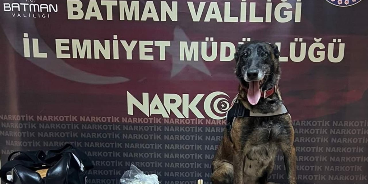 Batman'da yolcu otobüsünün bagajında uyuşturucu ele geçirildi