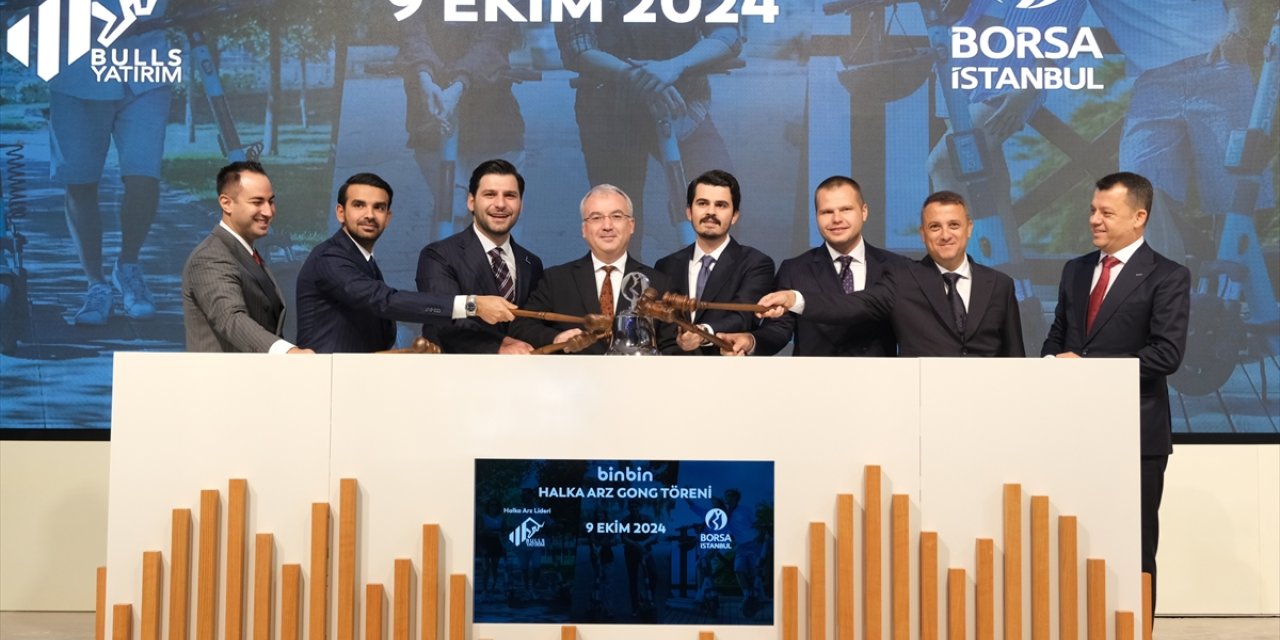 Borsa İstanbul'da gong BinBin için çaldı