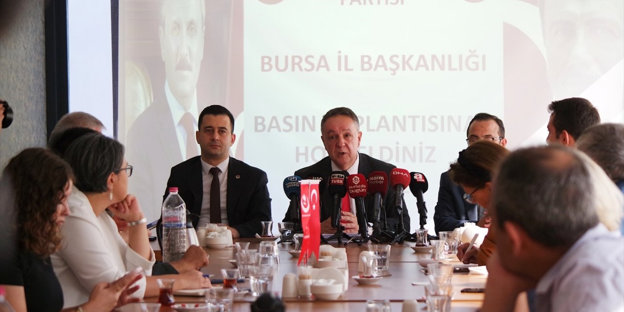 BBP Genel Başkan Yardımcısı Alfatlı, Bursa'da konuştu: