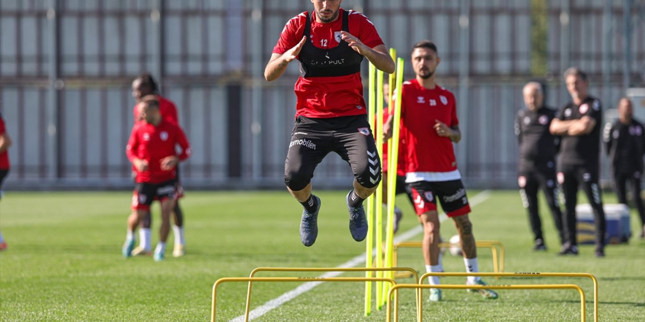 Samsunspor, Fenerbahçe maçının hazırlıklarını sürdürdü