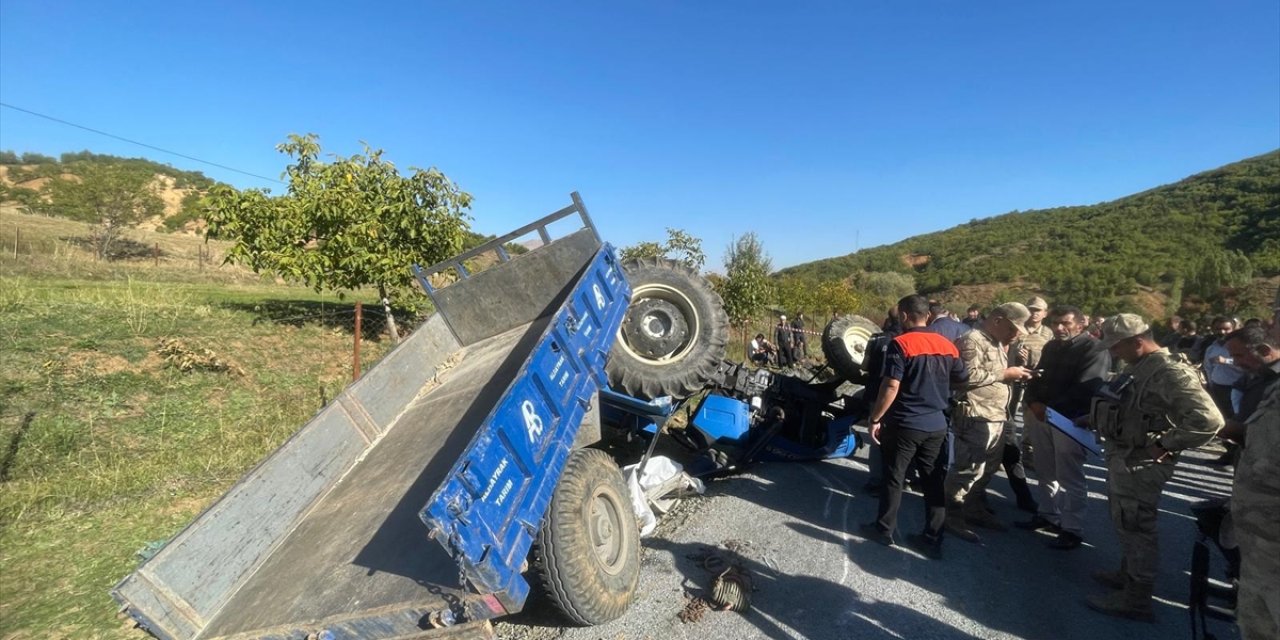 Bitlis'te traktörün devrilmesi sonucu 1 kişi öldü