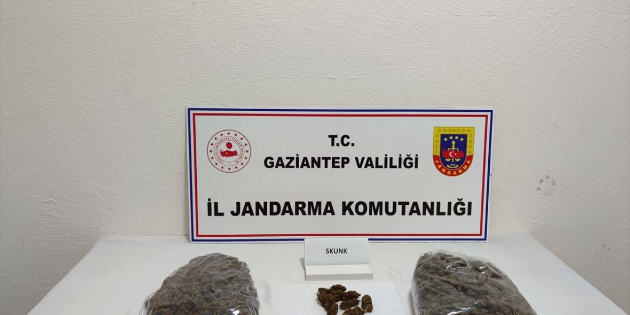 Gaziantep'te bavulunda 5 kilogram sentetik uyuşturucuyla yakalanan zanlı tutuklandı