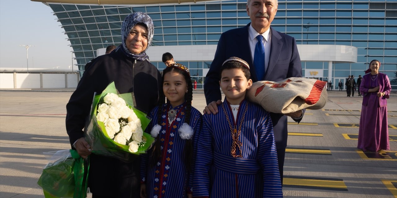 TBMM Başkanı Kurtulmuş, Türkmenistan'da