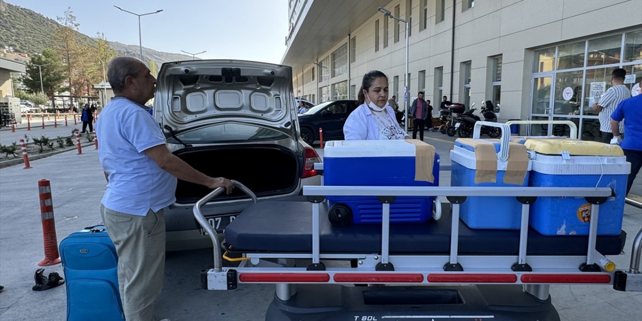 Burdur'da beyin ölümü gerçekleşen kişinin organları 4 hastaya umut oldu