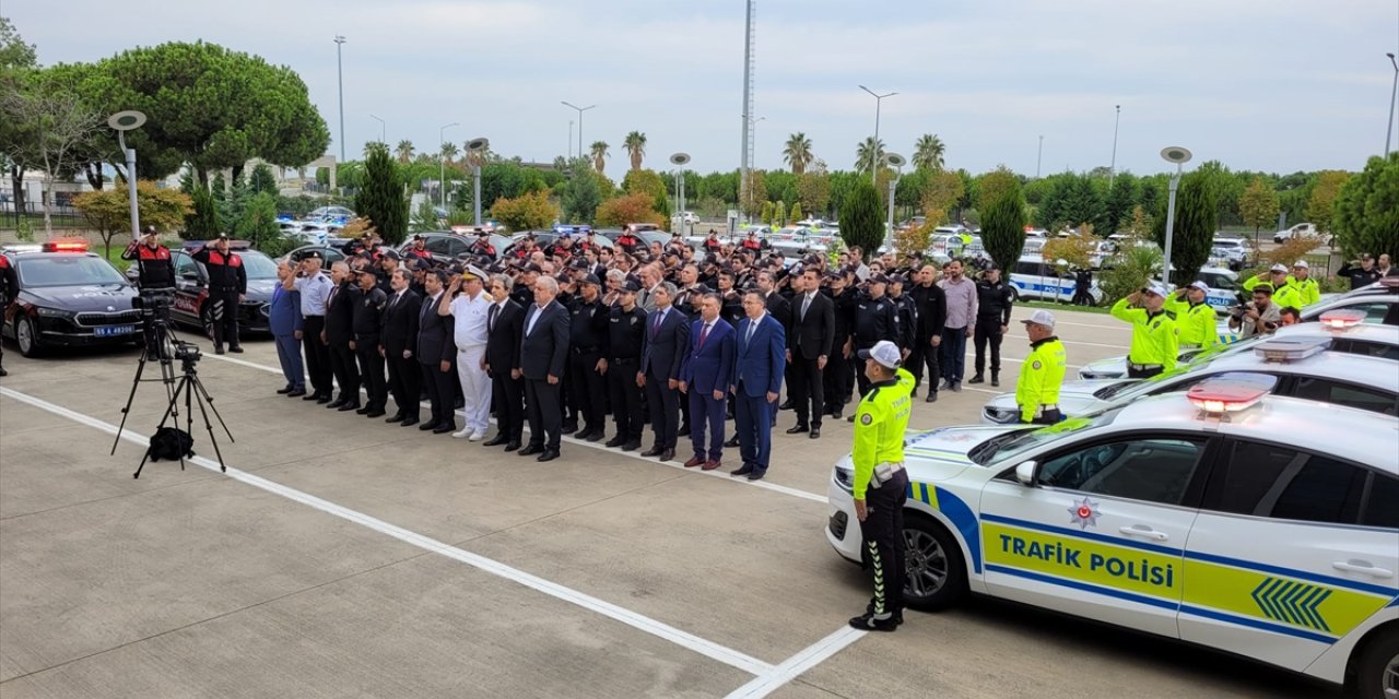 Samsun Emniyet Müdürlüğüne 91 yeni araç tahsis edildi