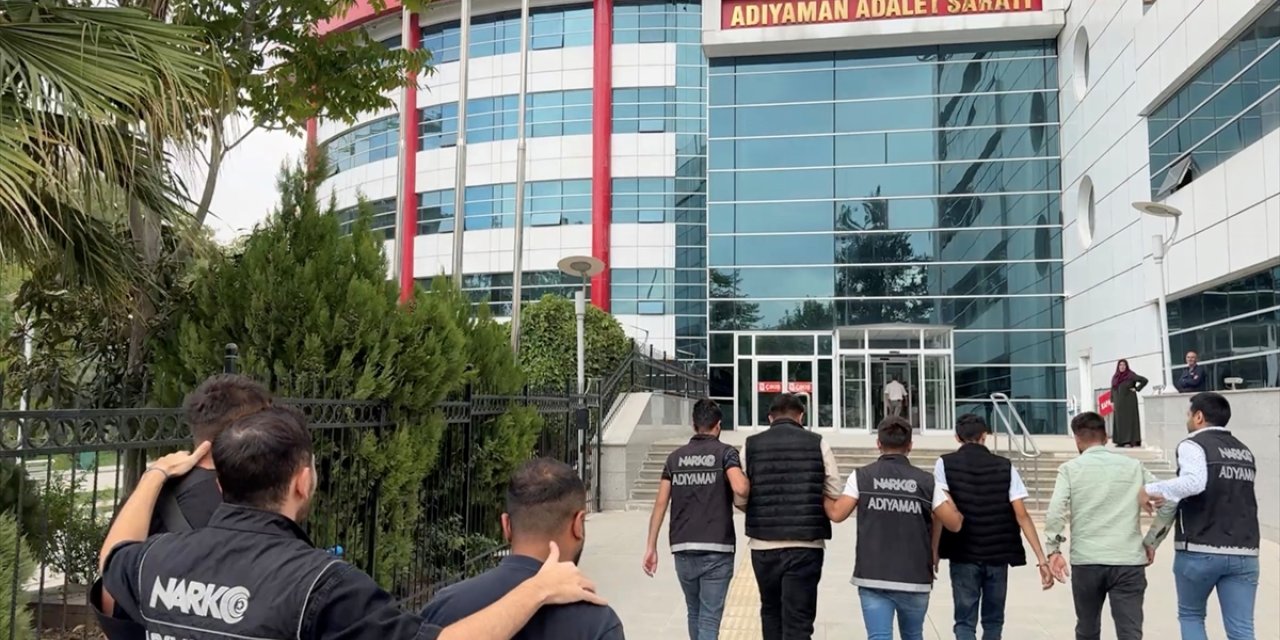 Adıyaman'da uyuşturucu operasyonunda 5 şüpheli yakalandı