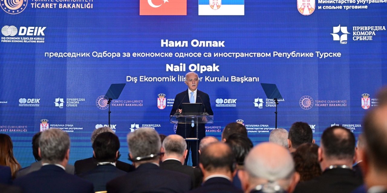 Cumhurbaşkanı Erdoğan, Türkiye-Sırbistan İş Forumu'nda konuştu: