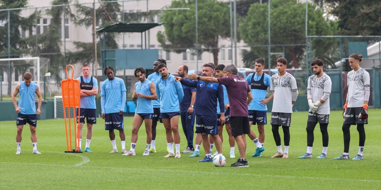 Trabzonspor, Başakşehir maçının hazırlıklarını sürdürdü