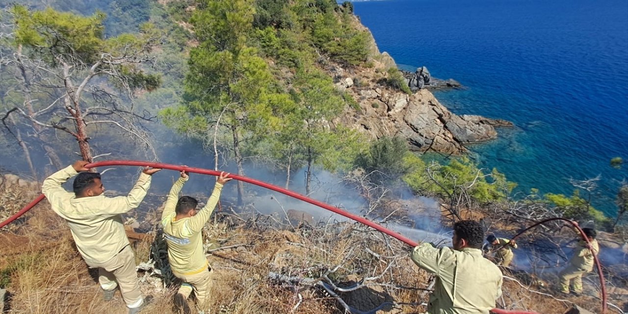 Mersin'de çıkan orman yangını kontrol altına alındı