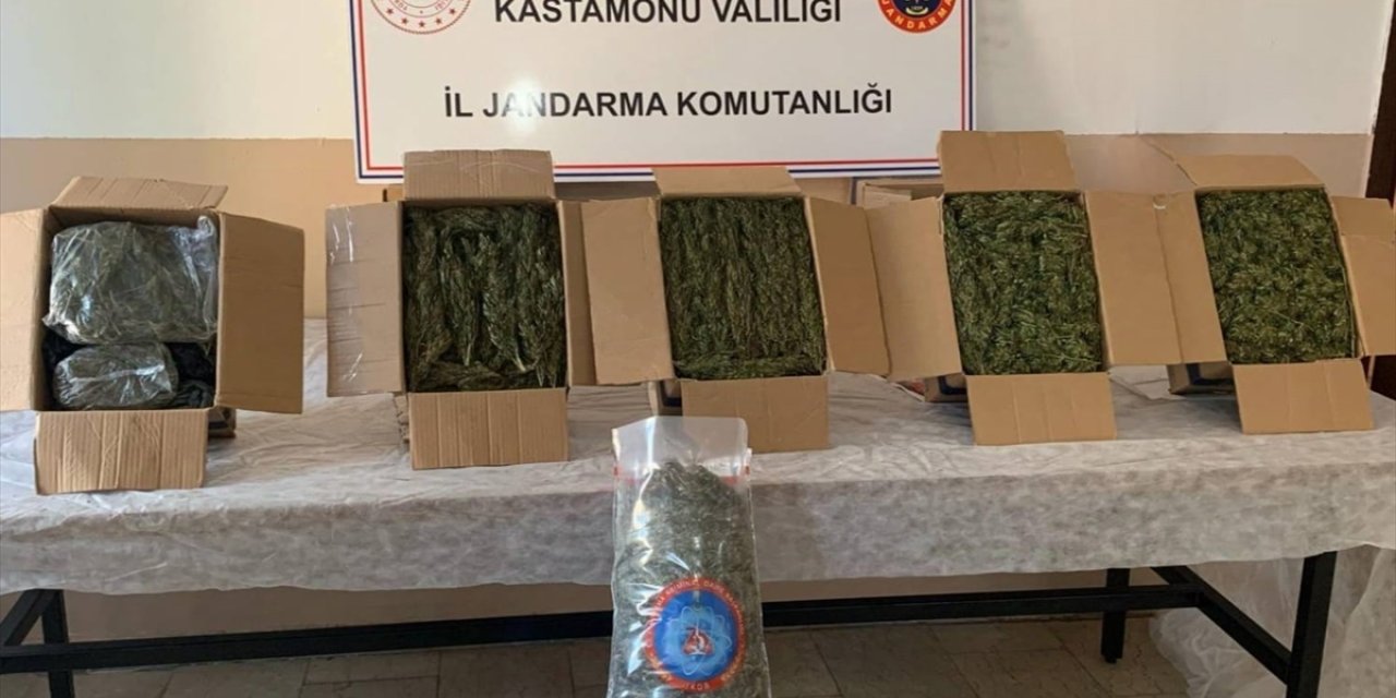 Kastamonu'da uyuşturucu operasyonunda yakalanan zanlı tutuklandı