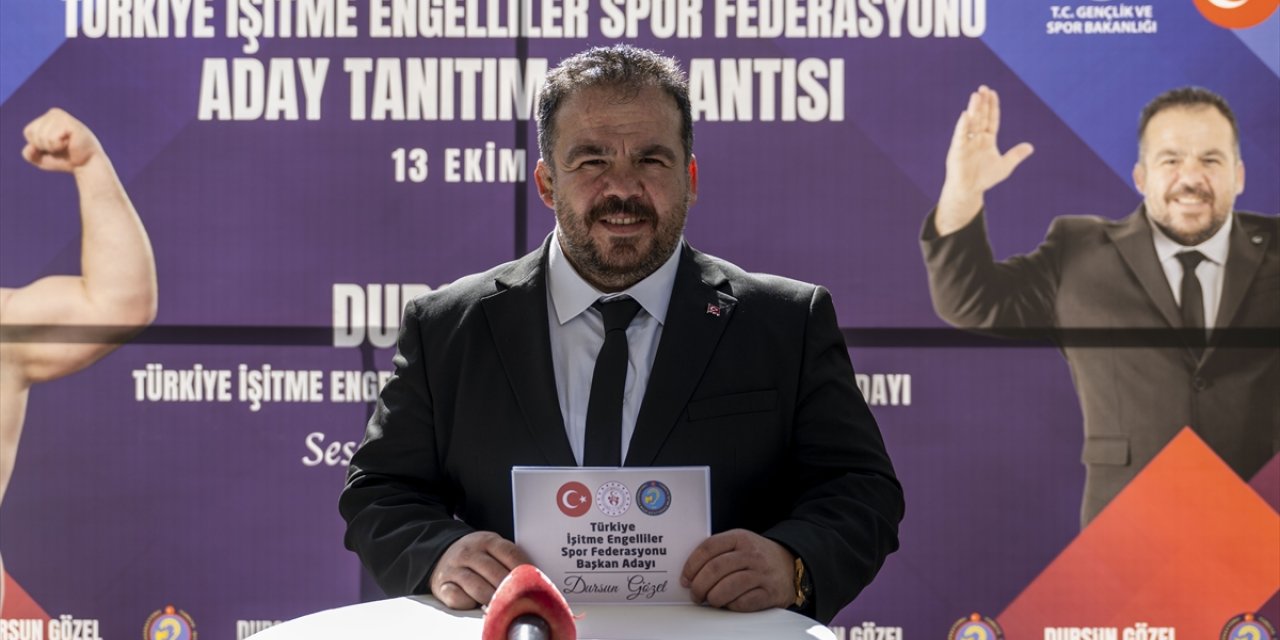 Dursun Gözel, Türkiye İşitme Engelliler Spor Federasyonu başkanlığına adaylığını koydu