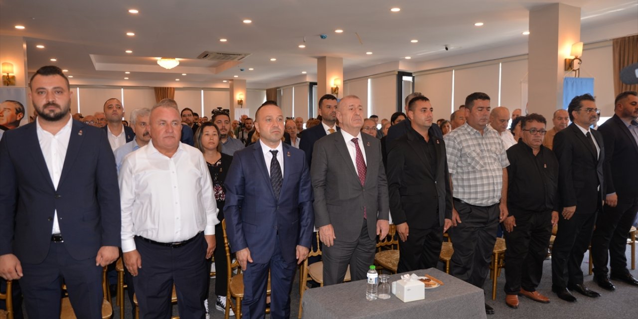 Zafer Partisi Genel Başkanı Özdağ partisinin Mersin 2. Olağan İl Kongresi'ne katıldı