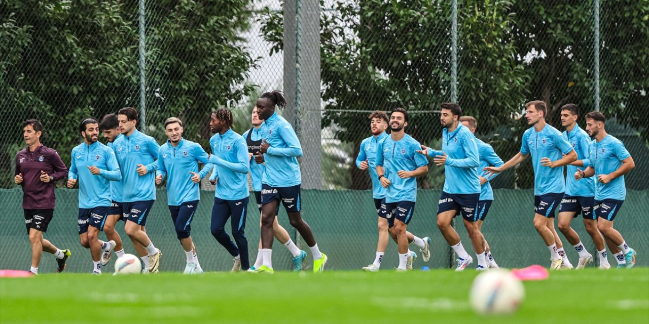 Trabzonspor, Başakşehir maçı hazırlıklarını sürdürdü