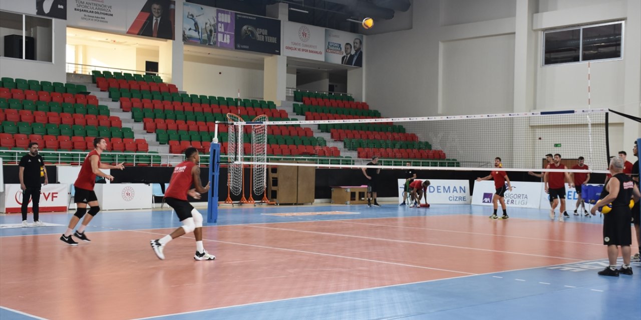 Cizre Belediyespor Erkek Voleybol Takımı, Arkas Spor maçının hazırlıklarına başladı