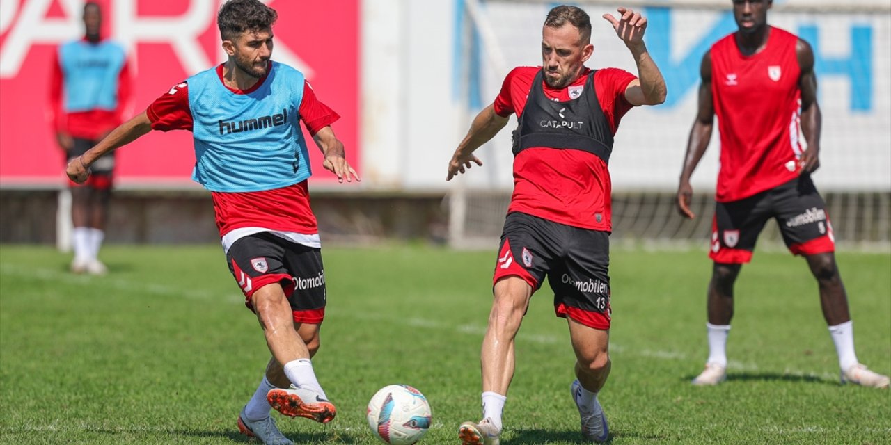 Samsunspor, Fenerbahçe maçının hazırlıklarına 4 günlük aradan sonra başladı