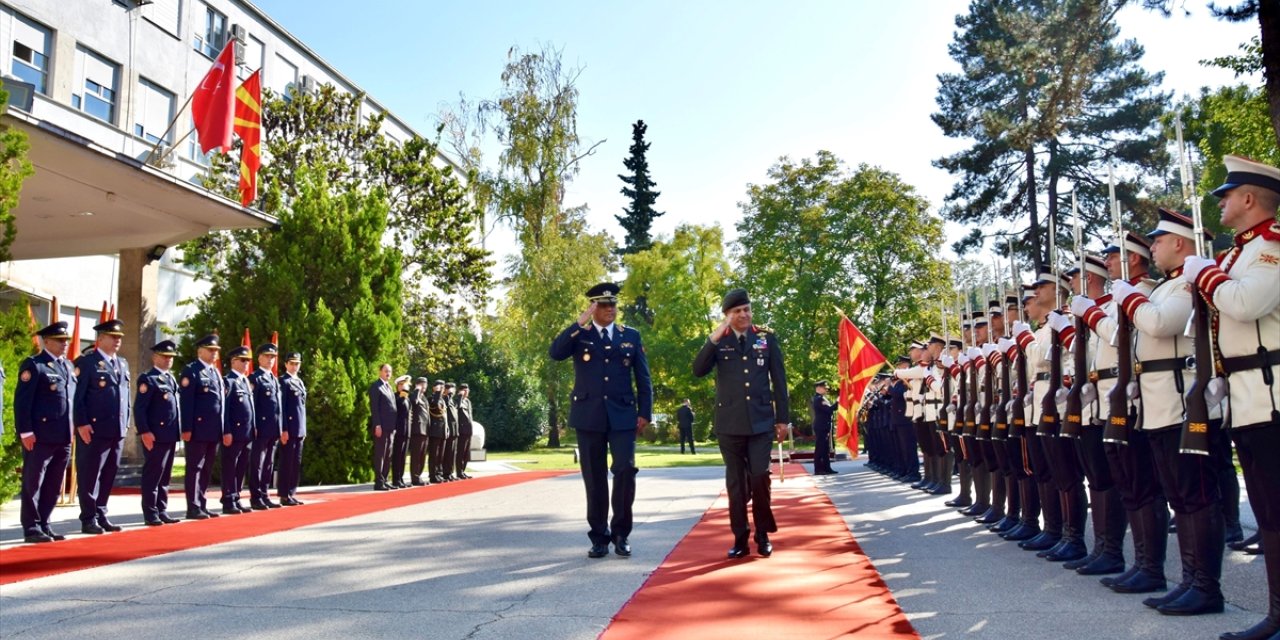 Genelkurmay Başkanı Orgeneral Gürak, Kuzey Makedonyalı mevkidaşını ziyaret etti