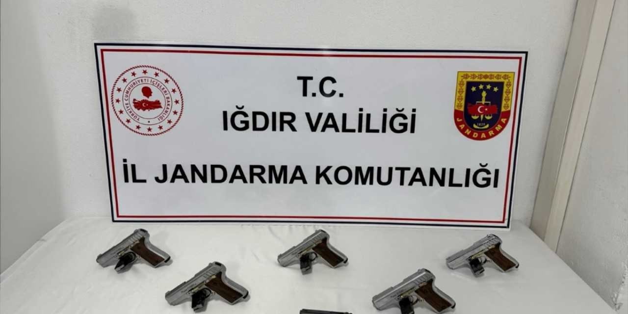 Iğdır'da silah kaçakçılığı operasyonunda yakalanan zanlı tutuklandı