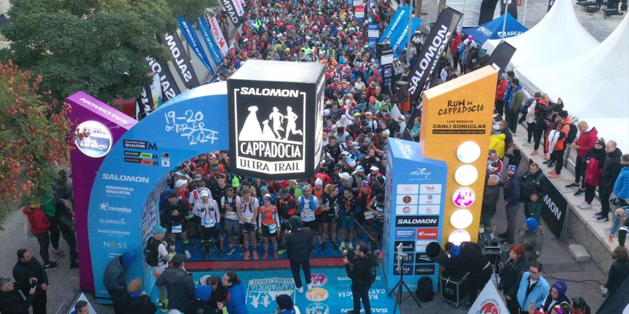 Salomon Kapadokya Ultra Trail Koşusu başladı