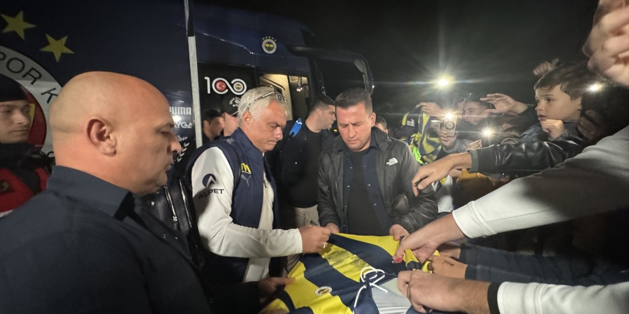 Fenerbahçe kafilesi, Samsun'da