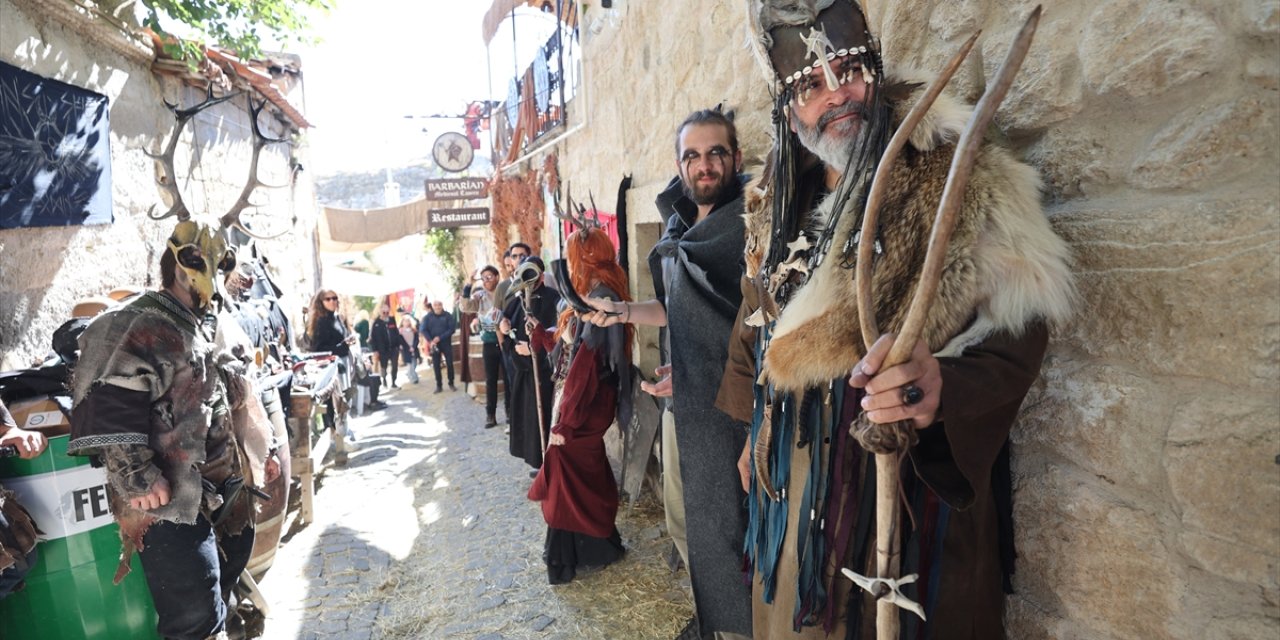 Ürgüp'te "Orta Çağ" temalı panayır düzenlendi