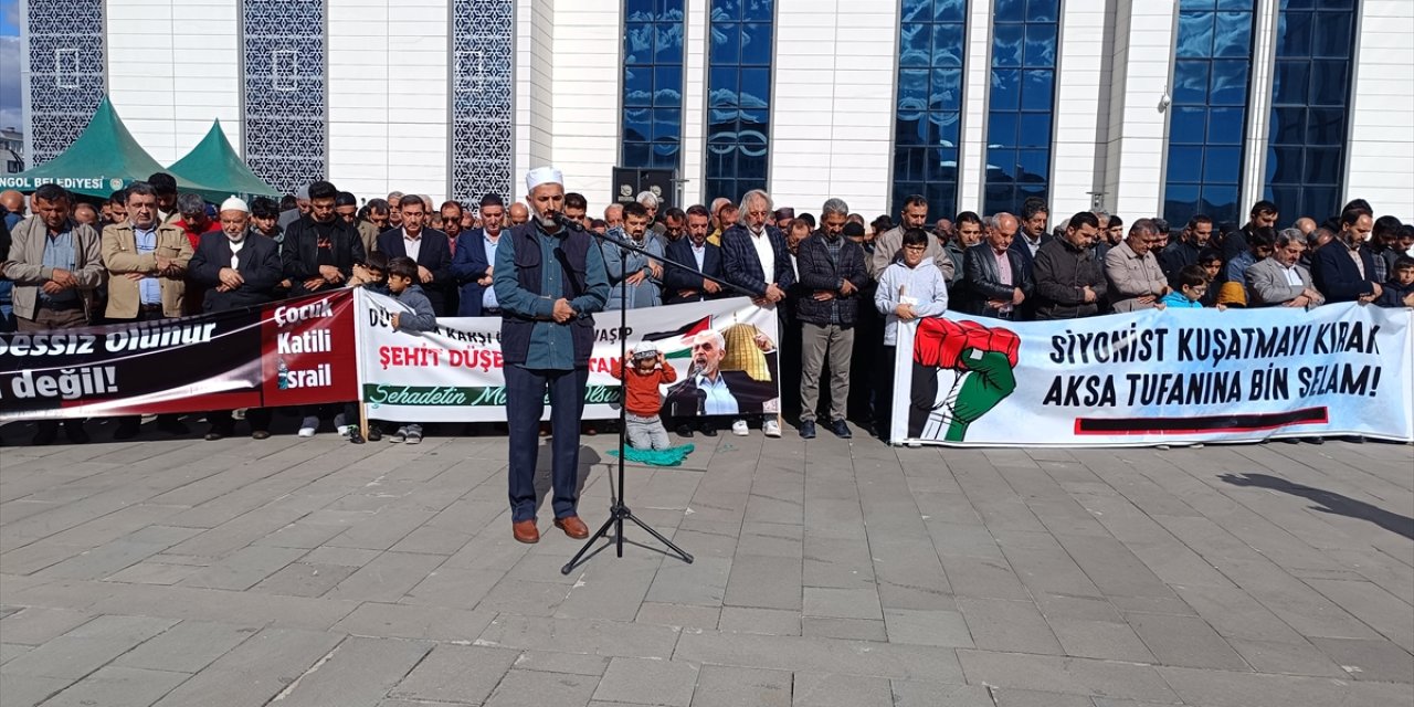 Bingöl'de Yahya Sinvar için gıyabi cenaze namazı kılındı