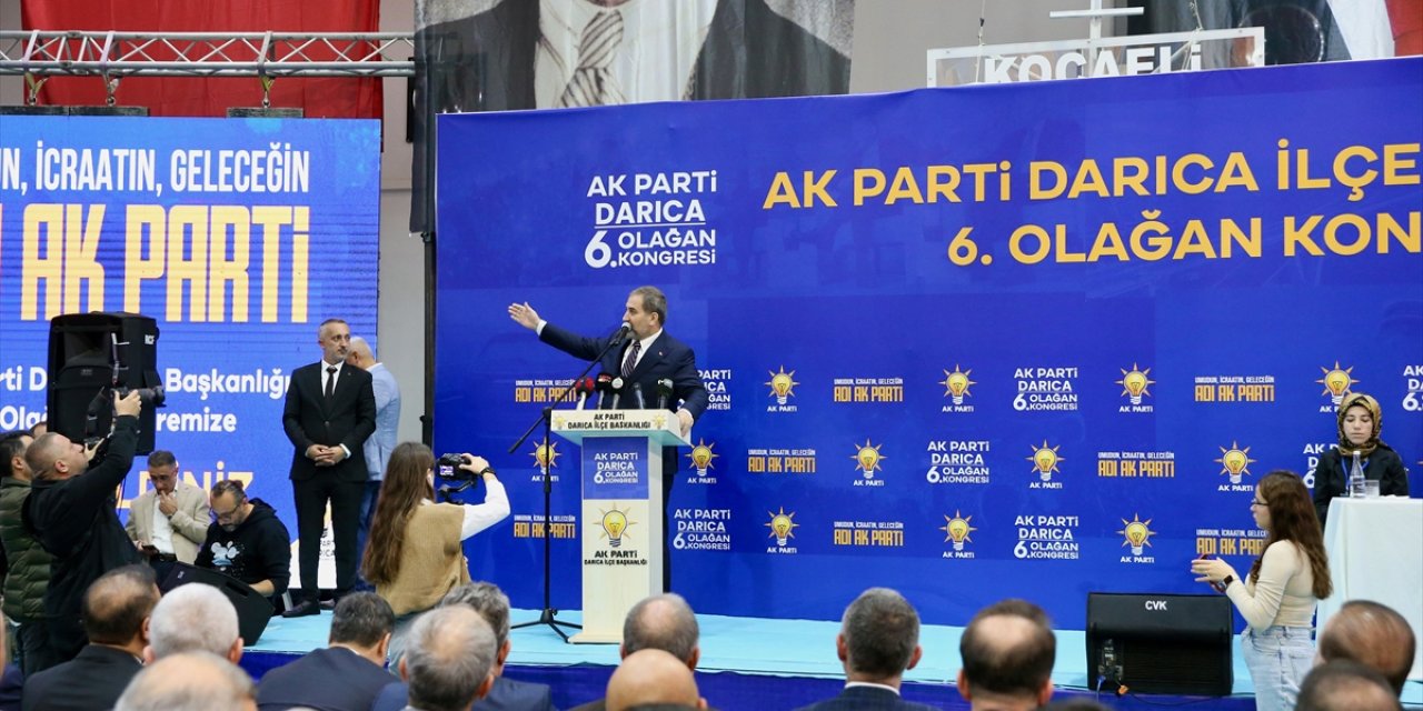 AK Parti Genel Başkan Yardımcısı Şen, Kocaeli'de konuştu: