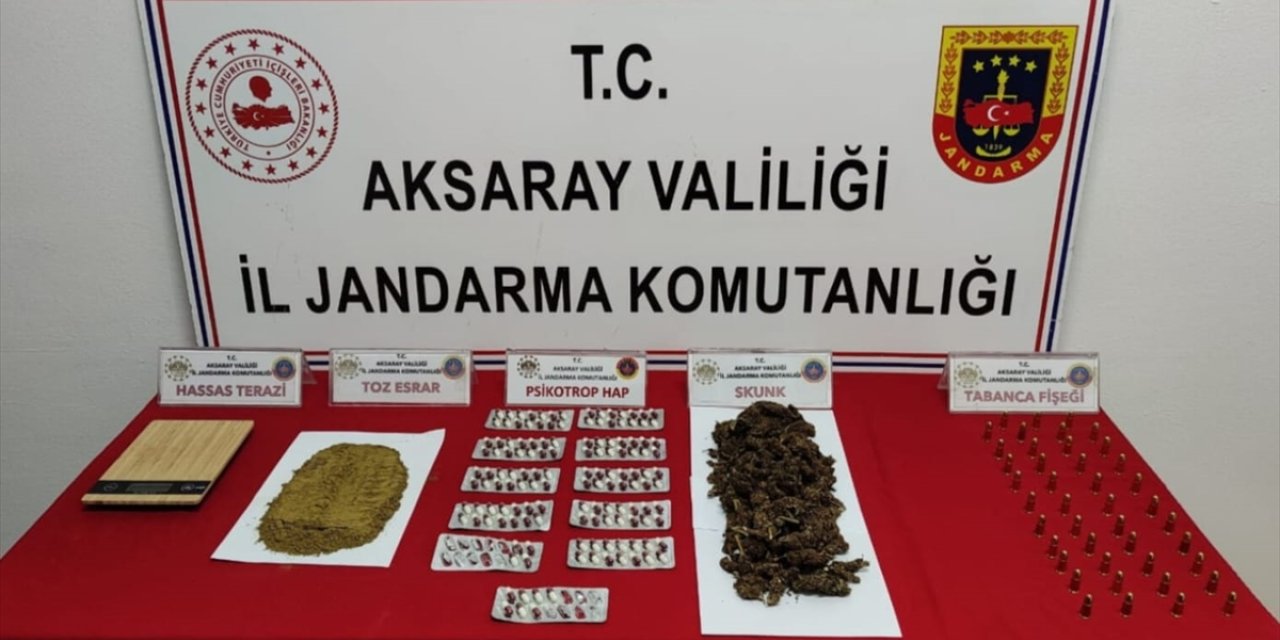 Aksaray'da uyuşturucu operasyonunda 2 kişi tutuklandı