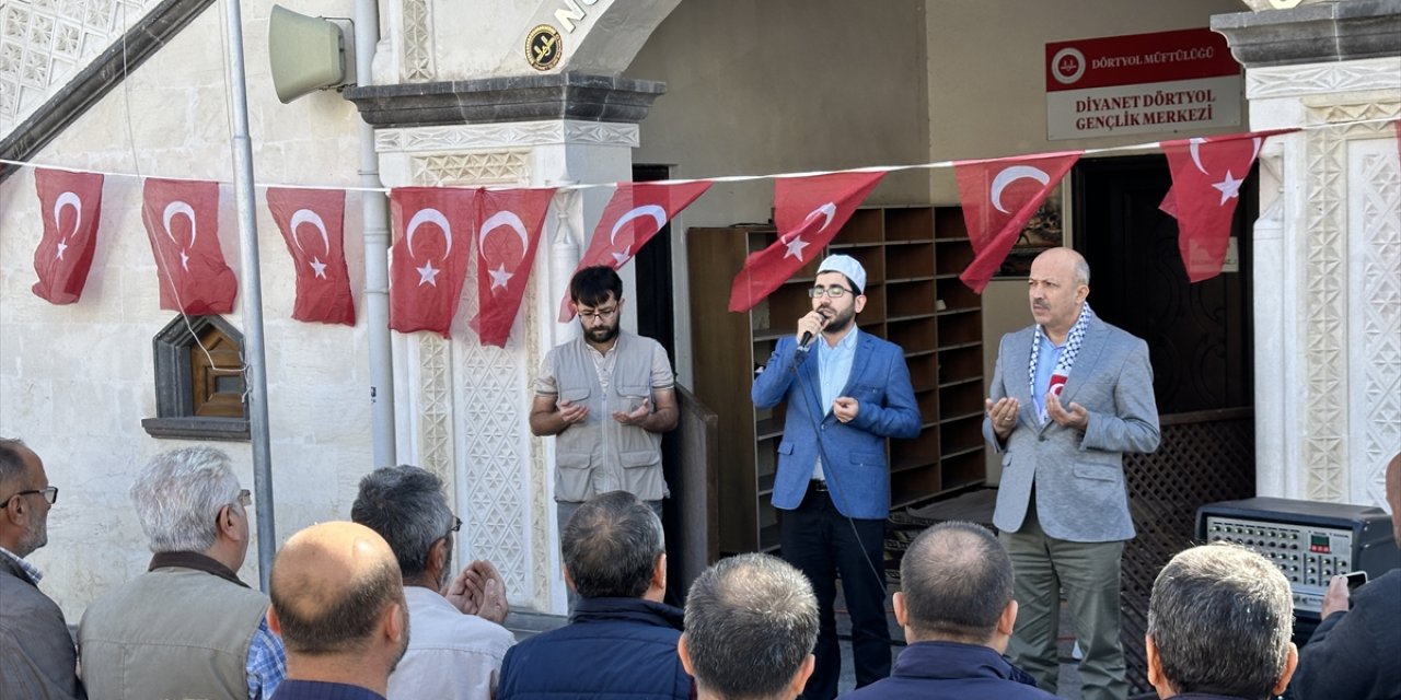 Hatay'da Yahya Sinvar için gıyabi cenaze namazı kılındı