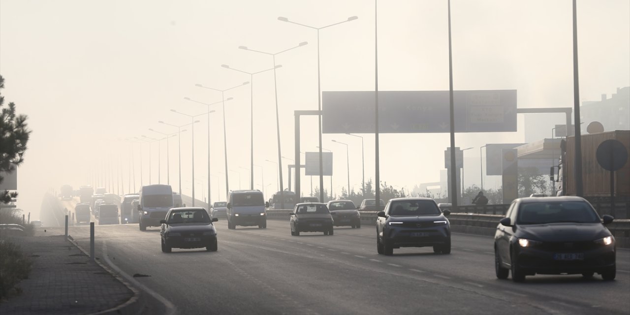 Eskişehir'de sis etkili oldu