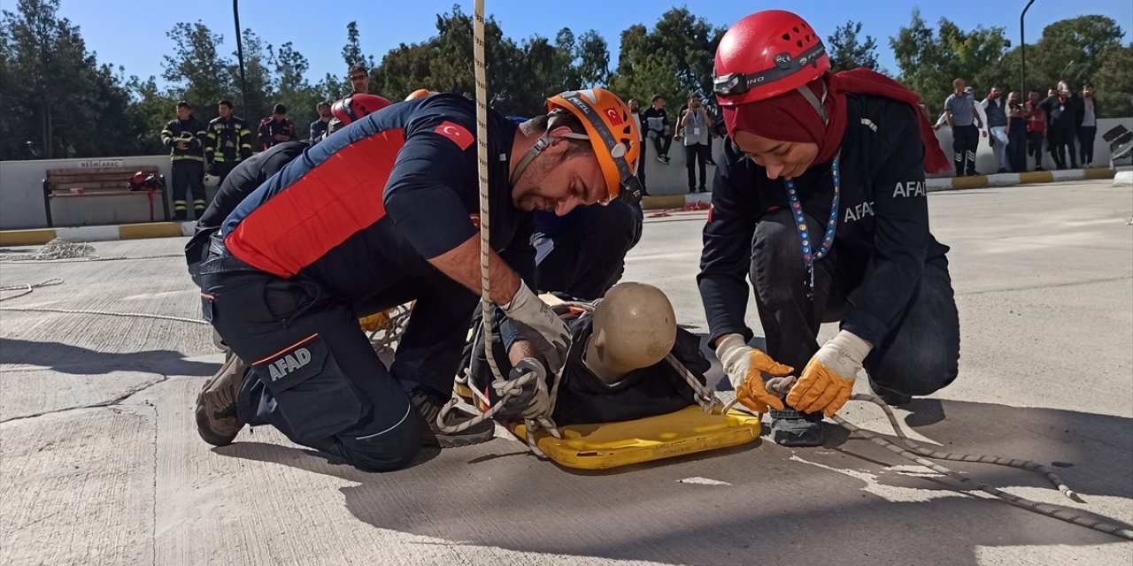 Osmaniye'de hastanede deprem tatbikatı yapıldı