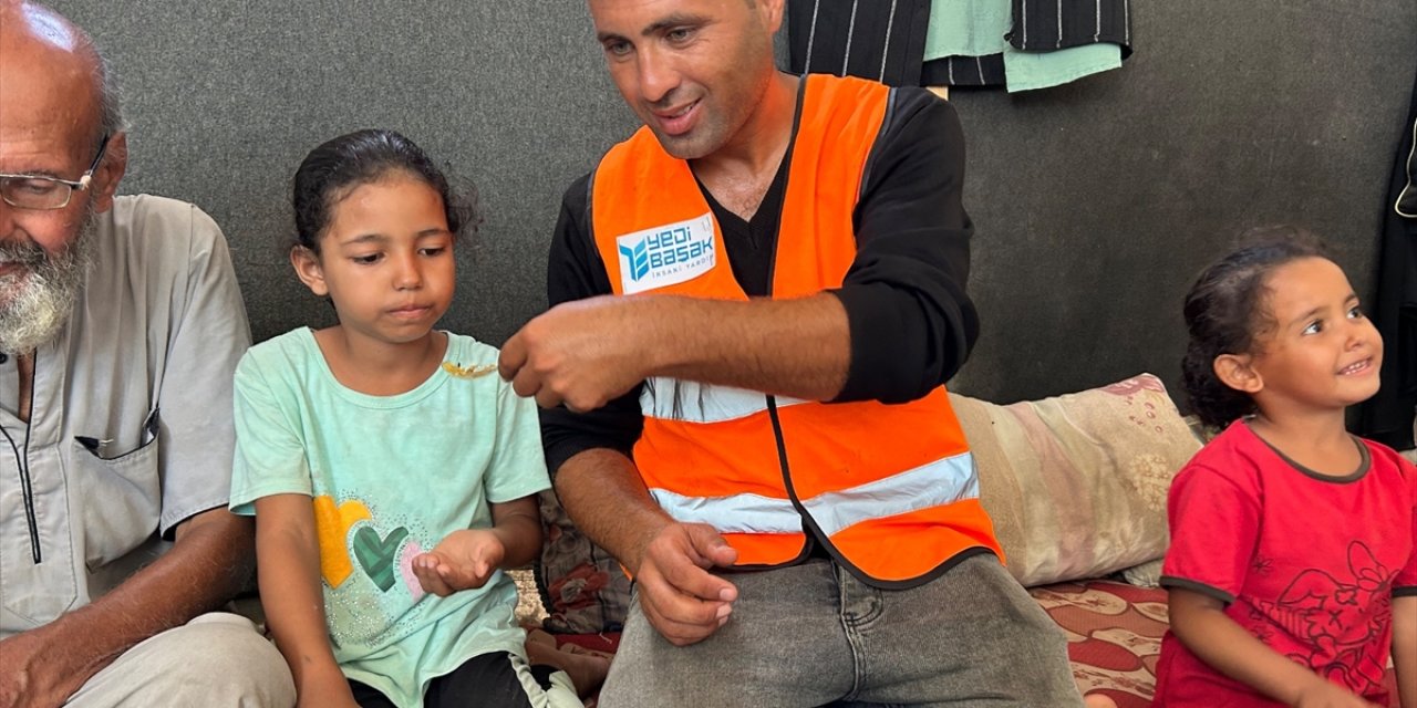 Yedi Başak İnsani Yardım Derneğinin Gazze'deki yardım faaliyetleri sürüyor