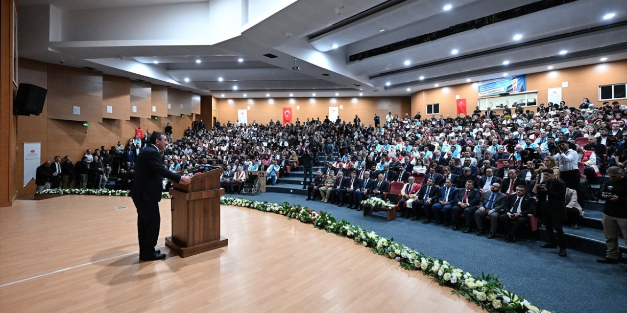 Cumhurbaşkanı Yardımcısı Yılmaz, Bingöl Üniversitesi Akademik Yıl Açılış Töreni'nde konuştu: