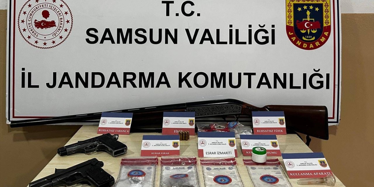 Samsun'da uyuşturucu operasyonunda 2 şüpheli yakalandı