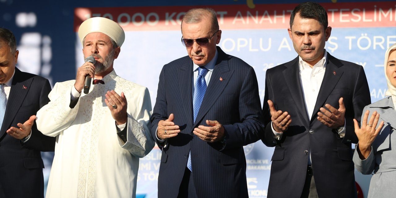 Cumhurbaşkanı Erdoğan, "Yeniden Daha Güçlü Anadolu" 130 Bin Konut Anahtar Teslim Töreni'nde konuştu: (2)