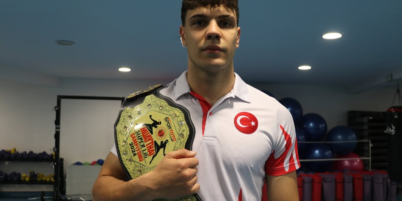 Özenerek 12 yaşında başladığı muaythaide 2 Avrupa, 1 dünya şampiyonluğu kazandı