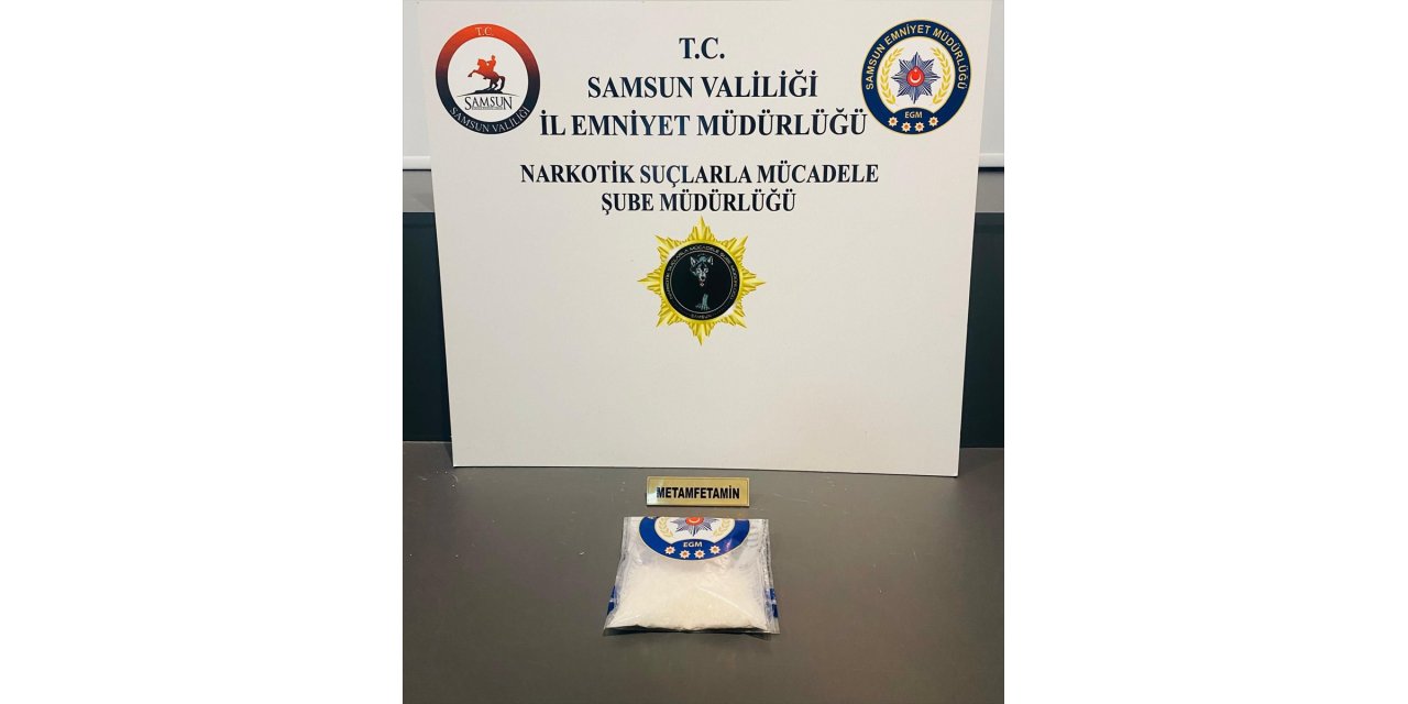 Samsun'da uyuşturucu operasyonunda bir kişi gözaltına alındı