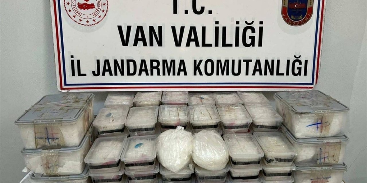 Van'da 71 kilo 629 gram uyuşturucu ele geçirildi