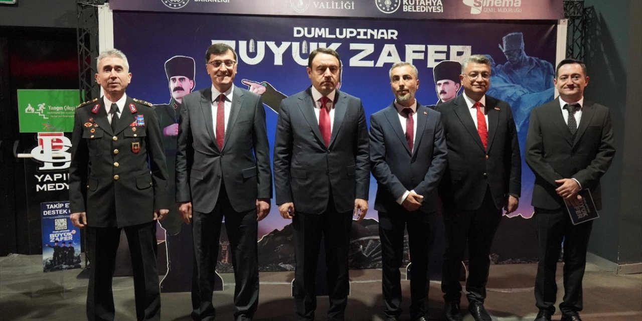 Kütahya’da "Dumlupınar Büyük Zafer" animasyon filminin galası yapıldı