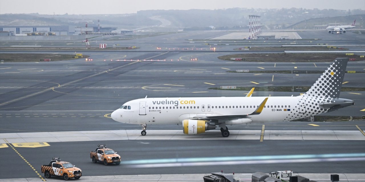 İspanyol Vueling Airlines, Barselona'dan İstanbul Havalimanı'na uçuşlara başladı