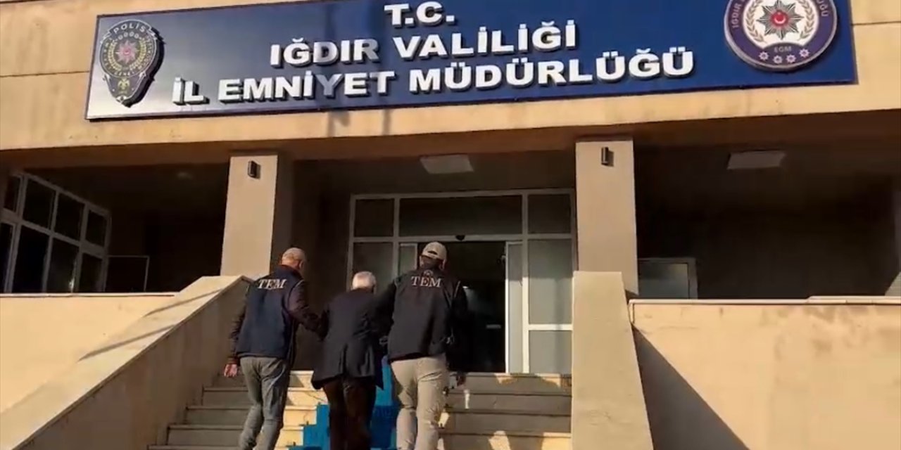 Iğdır'da, PKK terör örgütü üyesi olduğu öne sürülen 1 şüpheli yakalandı