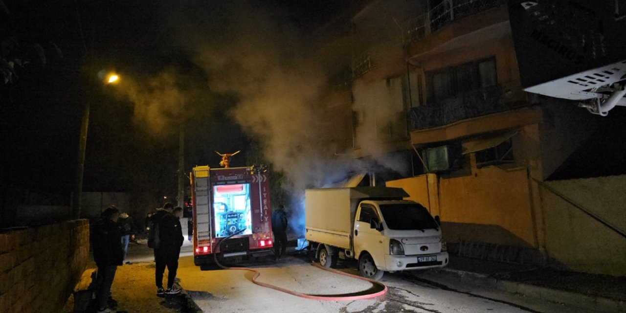 Çorum'da ekmek fırınında çıkan yangın söndürüldü