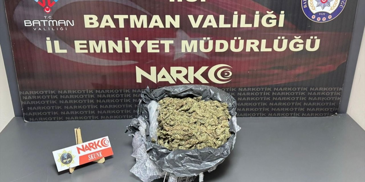 Batman'da uyuşturucu operasyonunda yakalanan şüpheli tutuklandı