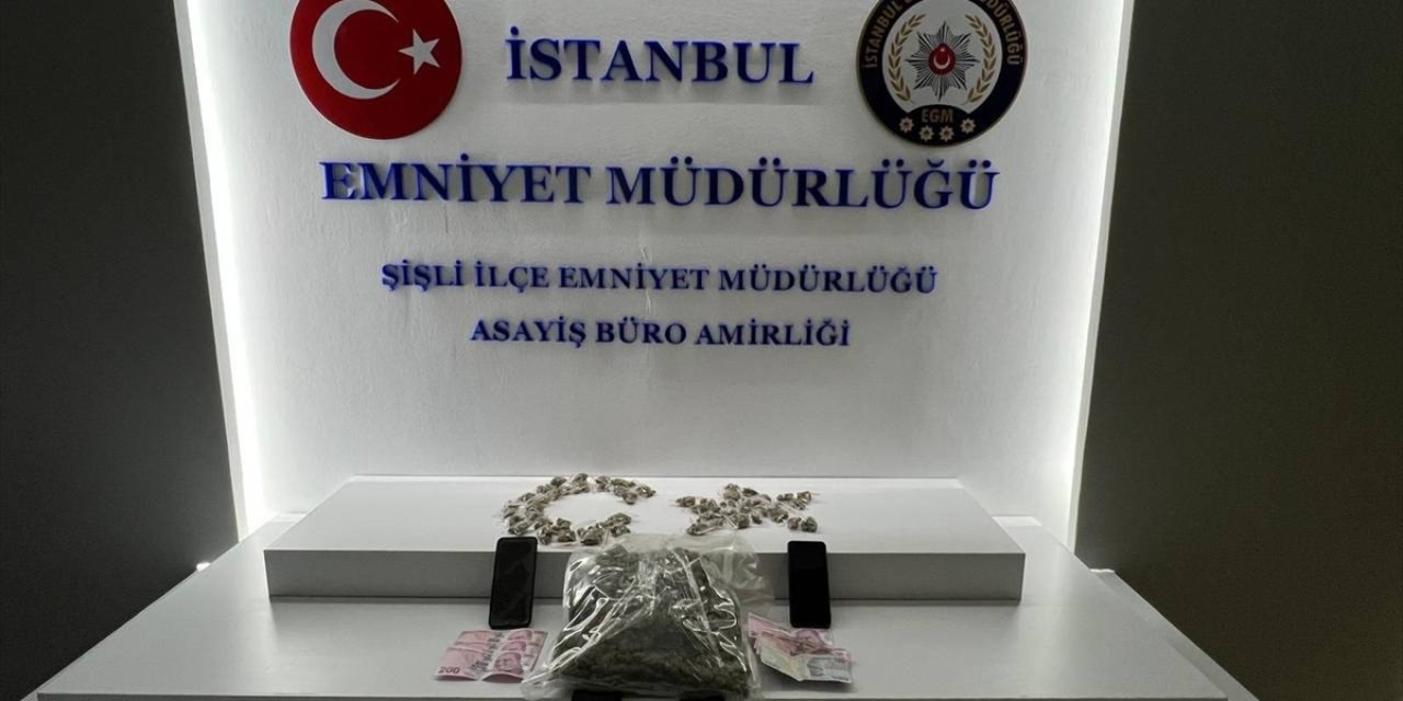 Şişli'de uyuşturucu ticareti yaptığı belirlenen 3 zanlı tutuklandı