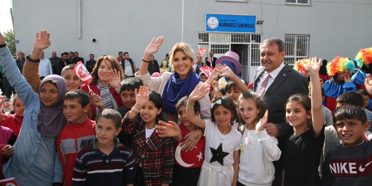 Şanlıurfa'da Çocuklar Gülsün Diye Derneği öncülüğünde yaptırılan anaokulu açıldı