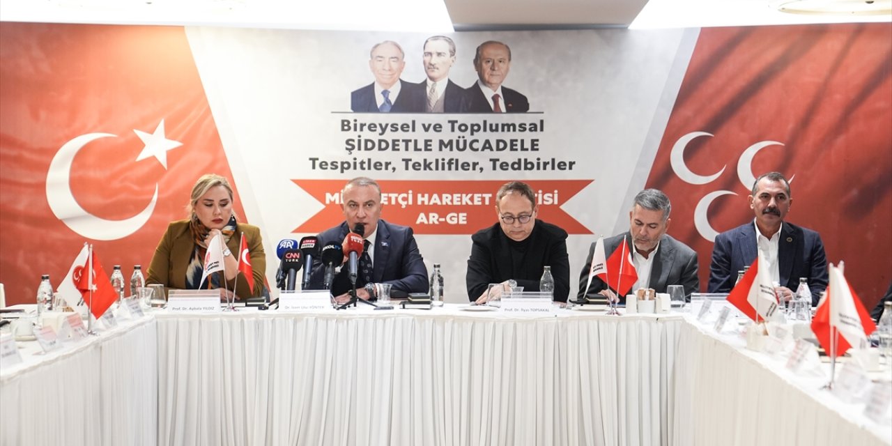 MHP'li Yönter, Bireysel ve Toplumsal Şiddetle Mücadele Komisyonu Toplantısı'nda konuştu: