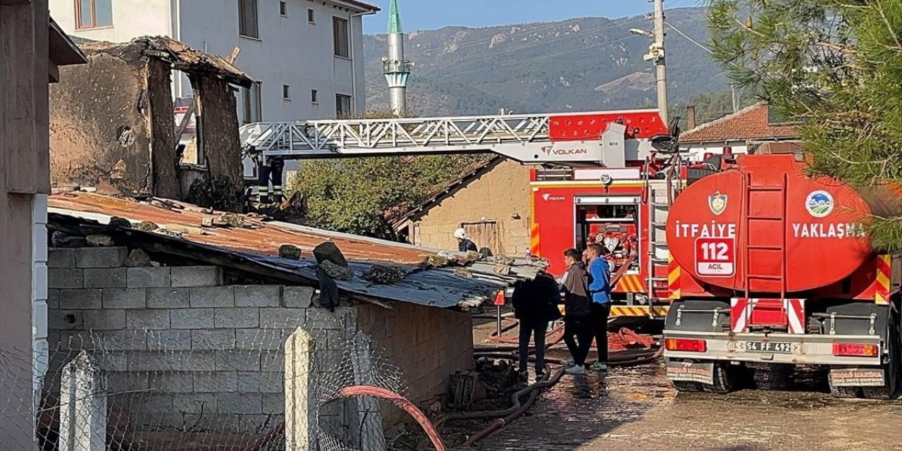 Sakarya'da evde çıkan yangında yaşlı kadın öldü